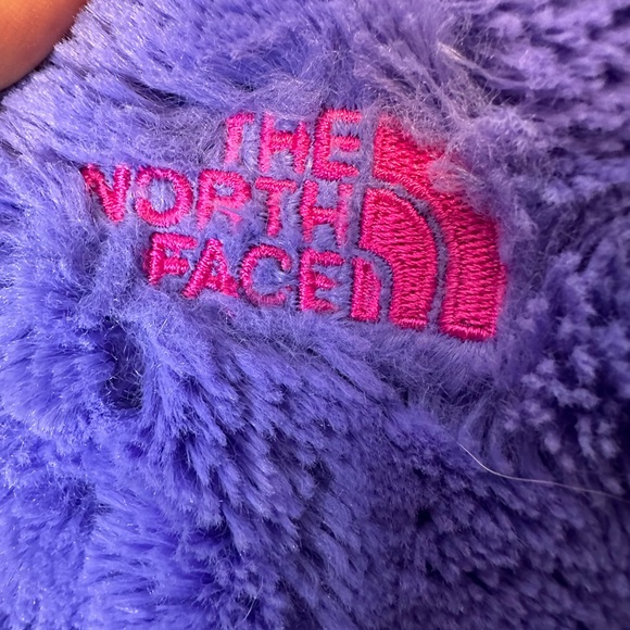 NORTH FACE girls hooded jacket purple and pink size 6 - Picture 4 of 8